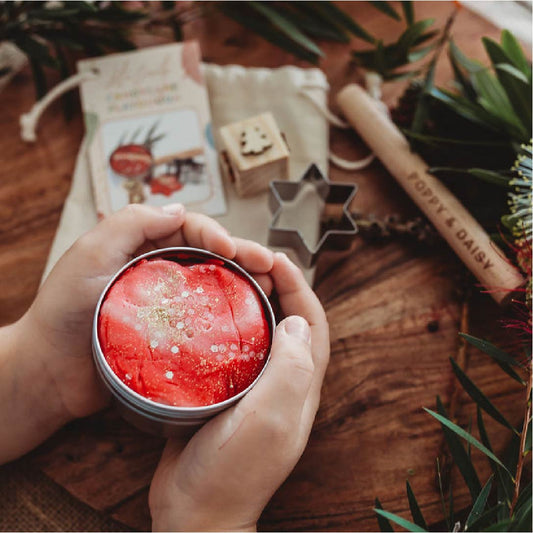 Candy Cane Playdough