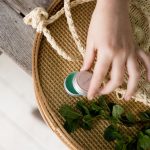 DIY natural non toxic peppermint lip balm for kids stocking filler gift Poppy and daisy